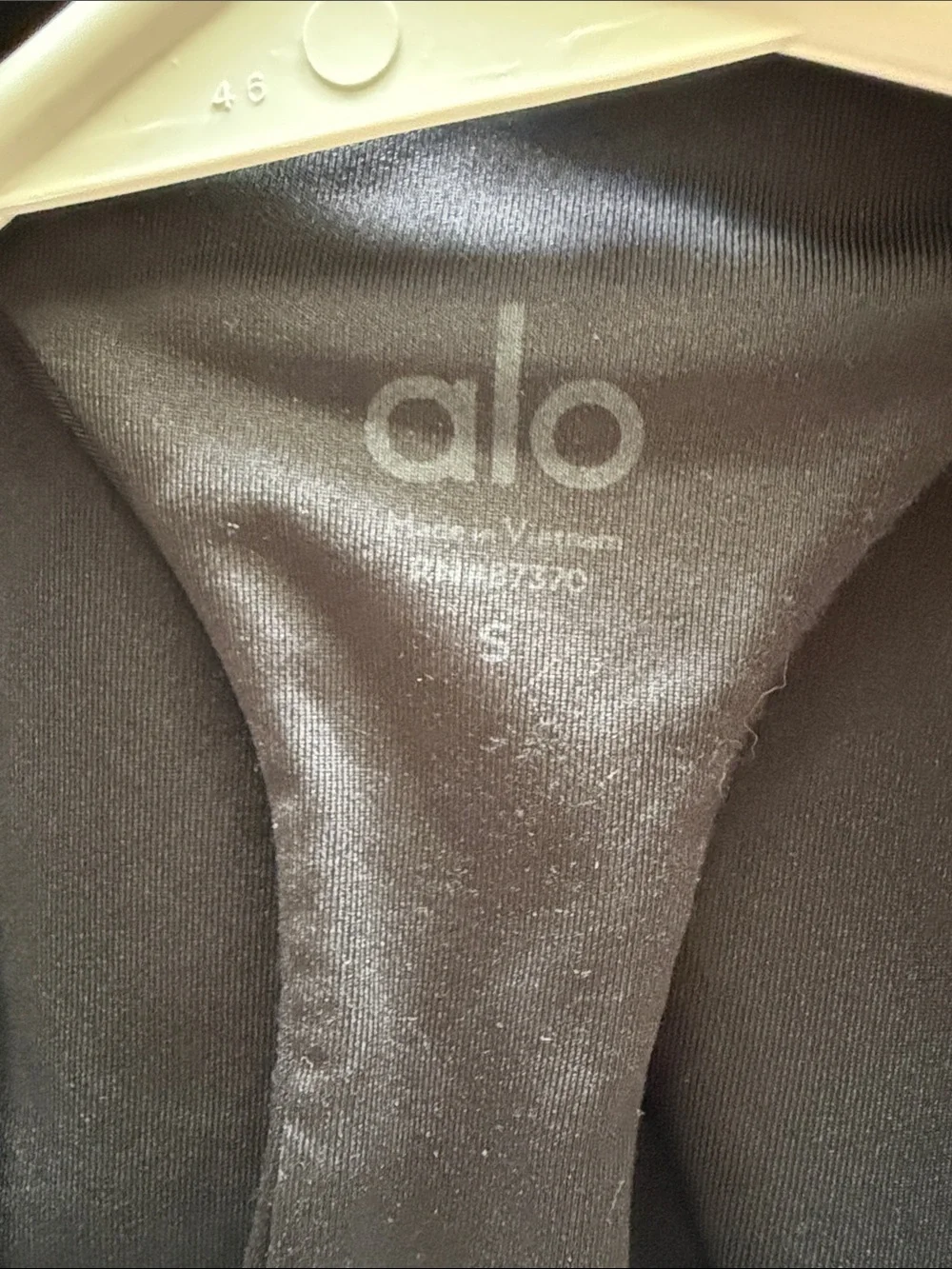 ALO Yoga Airlift Black Racerback Dress